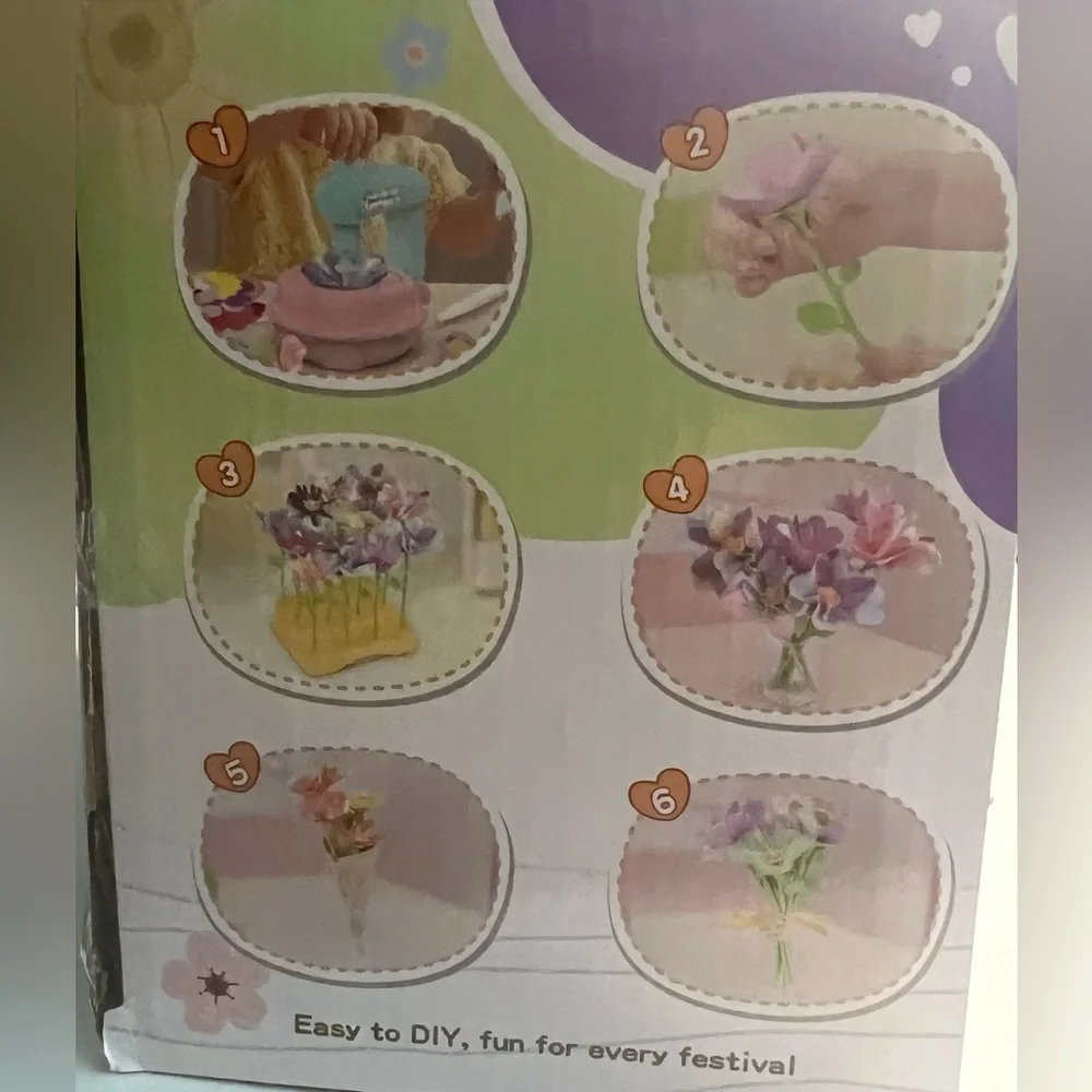 Flower Crafting Playset for Kids